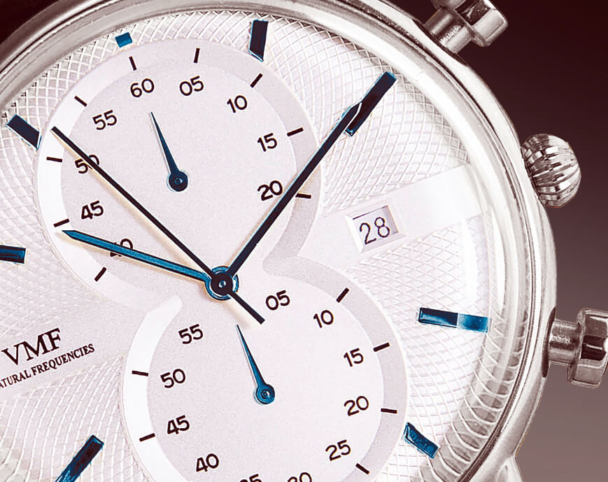 20 ildən çox Azərbaycan bazarında dünya şöhrətli saat markalarını təmsil edən və 20-dən çox satış məntəqəsi olan VMF 2018-ci ildə öz saat markasını istehsal etdi.
